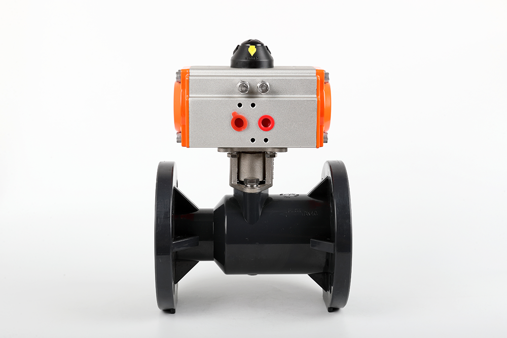 湛江气动法兰一体球阀